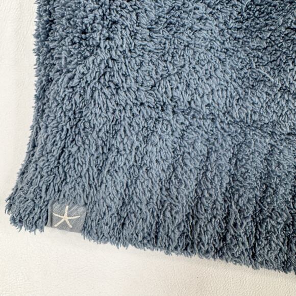 Barefoot Dreams CozyChic Directional Ribbed Cardigan Blue Womens XS Wrap Sweater - Picture 6 of 10